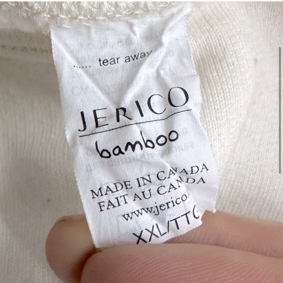 Jerico Cream Bamboo Quick Dick McDick Crew Neck Sweatshirt XXL - Picture 4 of 14